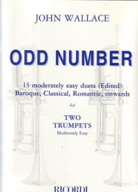 Wallace Odd Number 13 Mod Easy Trumpet Duets Sheet Music Songbook