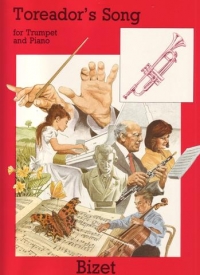 Bizet Toreadors Song Trumpet & Piano Sheet Music Songbook