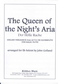 Queen Of The Nights Aria Mozart Eb Soloist Sheet Music Songbook