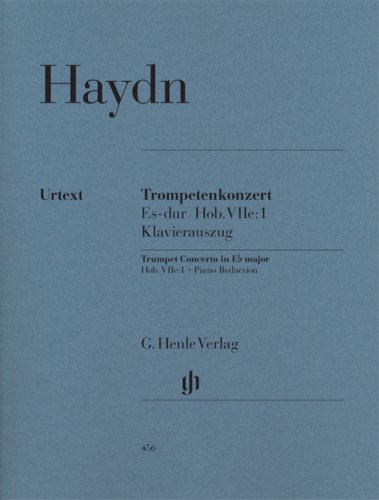Haydn Concerto Eb Hobviie:1 Trumpet & Piano Sheet Music Songbook