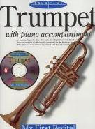 Solo Plus My First Recital Trumpet Book & Cd Sheet Music Songbook