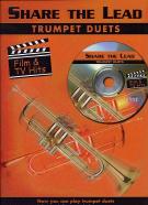 Share The Lead Film & Tv Hits Trumpet Book & Cd Sheet Music Songbook