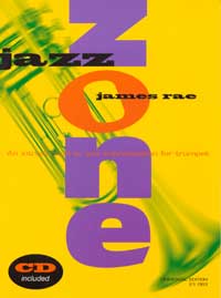 Jazz Zone Jazz Improvisation Trumpet Rae Book & Cd Sheet Music Songbook