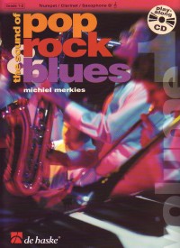 Sound Of Pop Rock & Blues Tpt Clt Vol 1 Book & Cd Sheet Music Songbook
