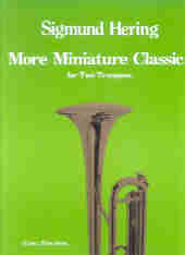 Hering More Miniature Classics Trumpet Duets Sheet Music Songbook