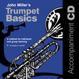 Trumpet Basics Miller Accompaniment Cd Sheet Music Songbook