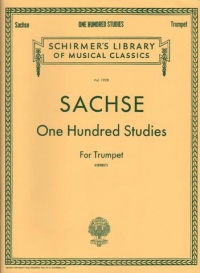 Sachse 100 Studies For Solo Trumpet Sheet Music Songbook