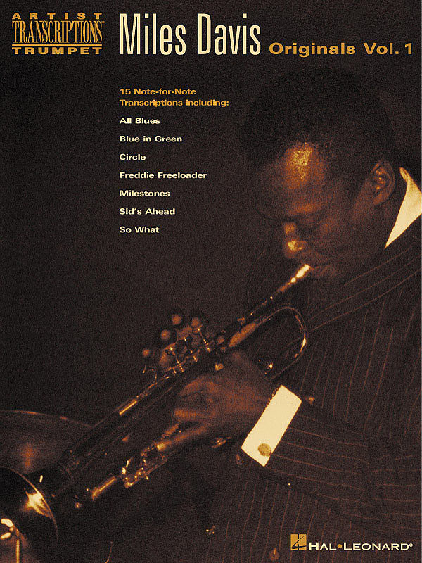 Miles Davis Originals Vol 1 Artist Transcriptions Sheet Music Songbook