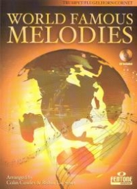 World Famous Melodies Trumpet Fl Hn Cnt Book & Cd Sheet Music Songbook