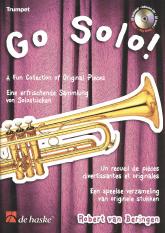 Go Solo Trumpet Book & Cd Sheet Music Songbook