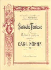 Hoehne Slawische Fantasie Cornet & Piano Sheet Music Songbook