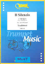 Il Silenzio Trad (richards) 2 Trumpets Sheet Music Songbook