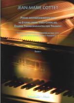 Cottet Piano Accompaniments For 10 Etudes Sheet Music Songbook