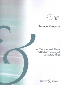 Bond Trumpet Concerto Trumpet & Piano Sheet Music Songbook