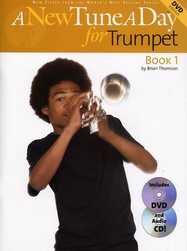 New Tune A Day Trumpet Cornet Book Cd & Dvd Sheet Music Songbook