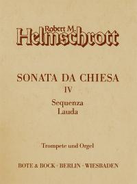 Helmschrott Sonata Da Chiesa Iv Trumpet Sheet Music Songbook