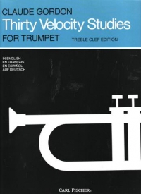 Gordon 30 Velocity Studies Trumpet Sheet Music Songbook
