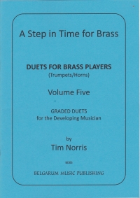 Step In Time For Brass Duet Trumpet Hard Vol 5 Sheet Music Songbook