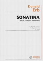 Erb Sonatina Trumpet & Piano Sheet Music Songbook