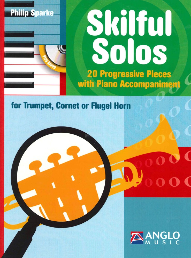 Skilful Solos Trumpet Sparke Book & Cd Sheet Music Songbook