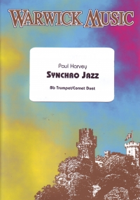 Synchro Jazz Harvey Trumpet Duet Treble Clef Sheet Music Songbook