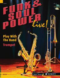 Funk & Soul Power Trumpet Book & Cd Sheet Music Songbook
