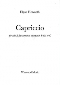 Howarth Capriccio Unaccompanied Cornet (trumpet) Sheet Music Songbook