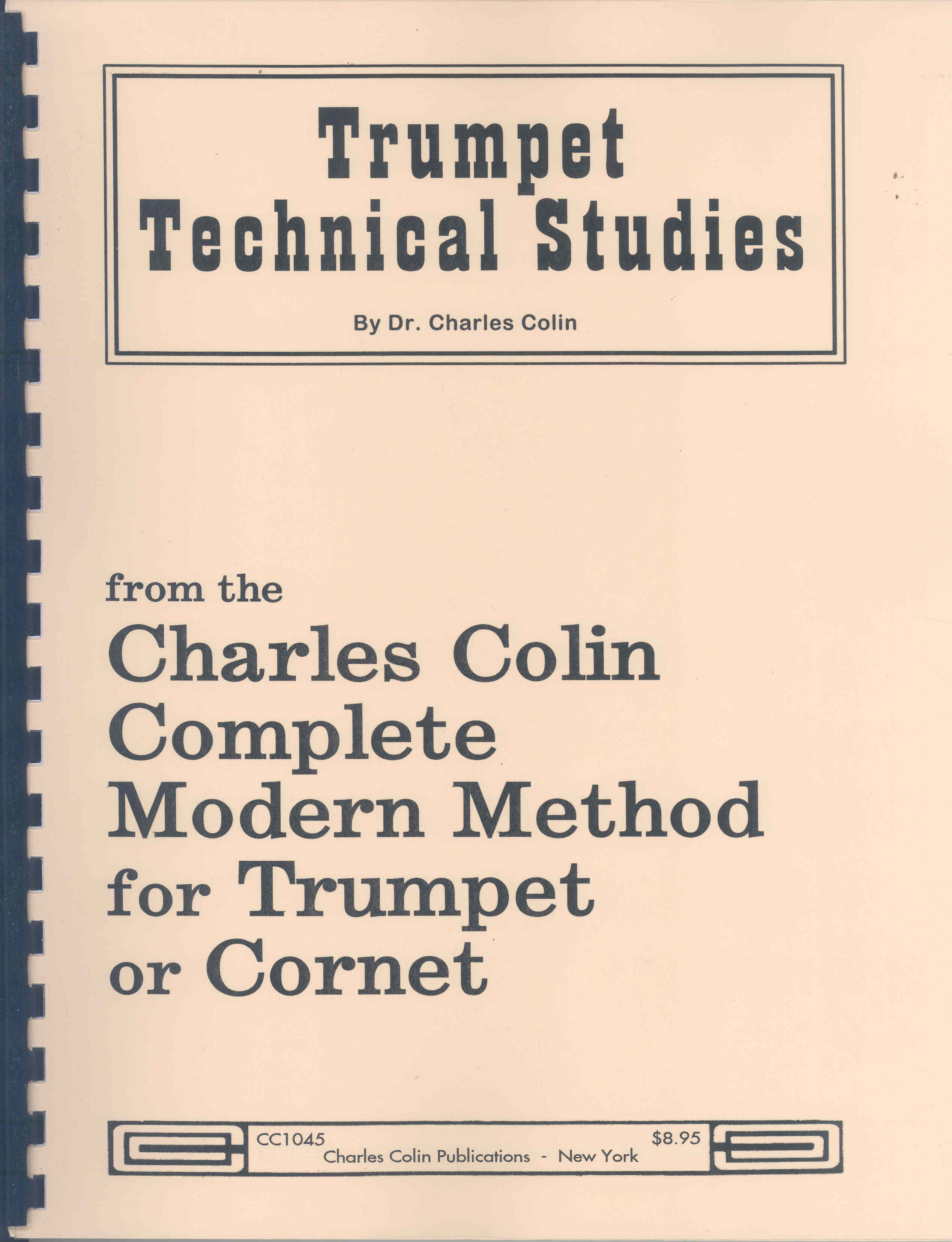 Technical Studies Trumpet Sheet Music Songbook