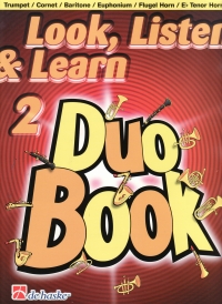 Look Listen & Learn 2 Duo Trumpet & Flugel Horn Sheet Music Songbook