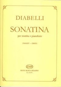 Diabelli Sonatina Op151 No 1 Trumpet & Piano Sheet Music Songbook