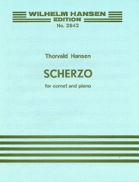 Hansen Scherzo Cornet & Piano Sheet Music Songbook