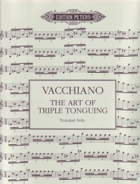 Vacchiano Art Of Triple Tonguing Trumpet Solo Sheet Music Songbook