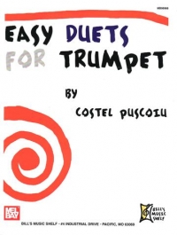 Easy Duets For Trumpet Puscoiu Sheet Music Songbook