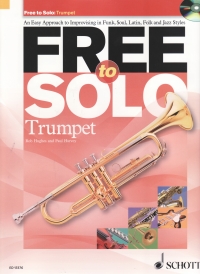 Free To Solo Trumpet Book & Cd Sheet Music Songbook