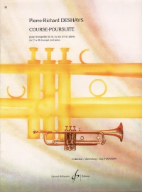 Deshays Course Poursuite C Or Bb Trumpet & Piano Sheet Music Songbook
