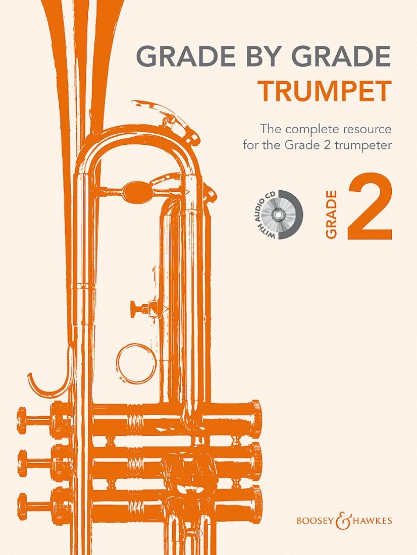 Grade By Grade Trumpet Grade 2 Way + Cd Sheet Music Songbook