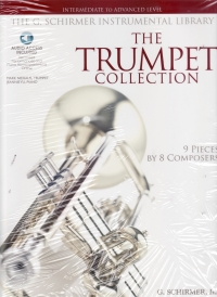 Trumpet Collection Intermediate-advanced Book & Cd Sheet Music Songbook