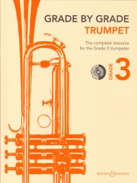 Grade By Grade Trumpet Grade 3 Way + Cd Sheet Music Songbook