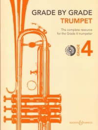 Grade By Grade Trumpet Grade 4 Way + Cd Sheet Music Songbook