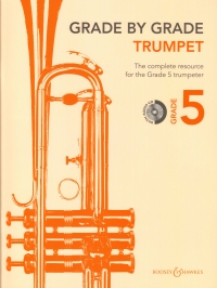 Grade By Grade Trumpet Grade 5 Way + Cd Sheet Music Songbook