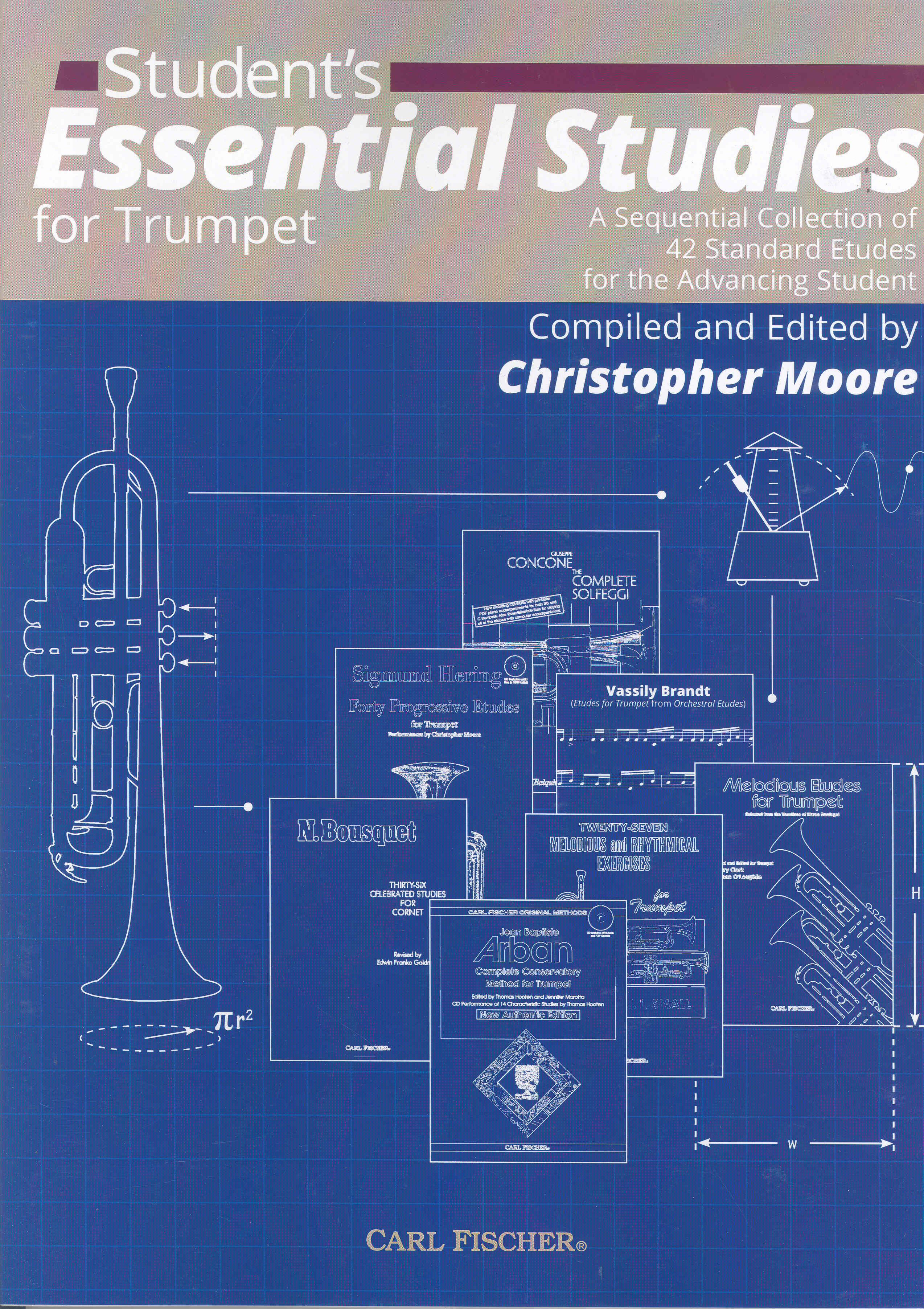 Students Essential Studies Trumpet Moore Sheet Music Songbook