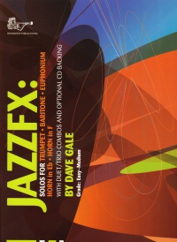 Gale Jazzfx Trumpet/baritone/euphonium Book & Cd Sheet Music Songbook