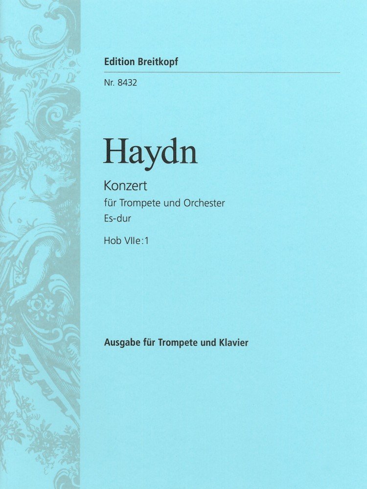 Haydn Trumpet Concerto Eb Major Hob Viie:1 Tpt/pf Sheet Music Songbook