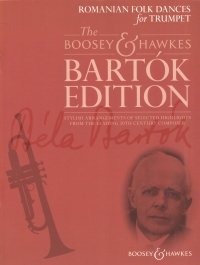 Bartok Edition Romanian Folk Dances Trumpet Sheet Music Songbook