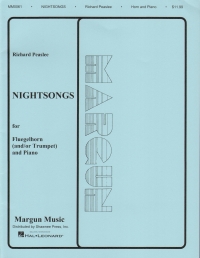 Peaslee Nightsongs Flugelhorn/trumpet & Piano Sheet Music Songbook