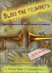 Blow The Trumpets 1 Piana & Brusco + 2 Cds Sheet Music Songbook
