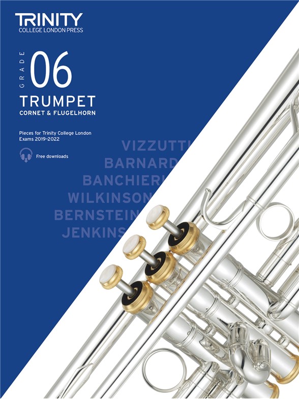 Trinity Trumpet Cornet Flugel 2019-2022 Grade 6+  Sheet Music Songbook