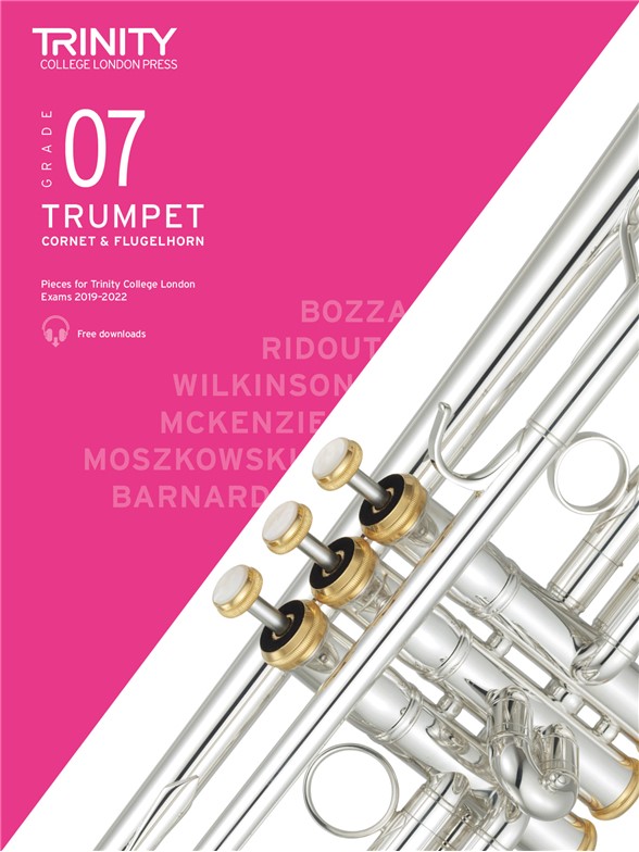 Trinity Trumpet Cornet Flugel 2019-2022 Grade 7+  Sheet Music Songbook