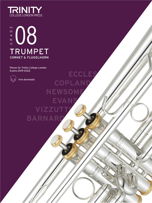 Trinity Trumpet Cornet Flugel 2019-2022 Grade 8+  Sheet Music Songbook