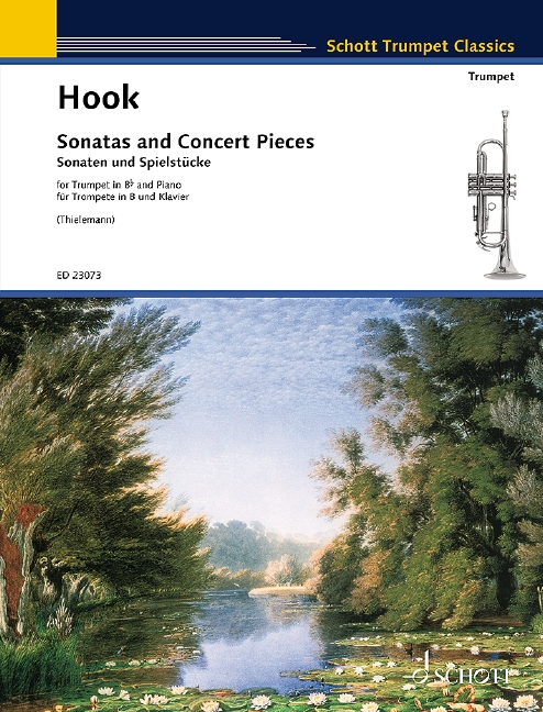 Hook Sonatas And Concert Pieces Trumpet And Piano Sheet Music Songbook